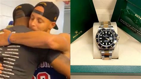 curry regala rolex|Steph Curry gifts Draymond Green, Andre Iguodala Rolex .